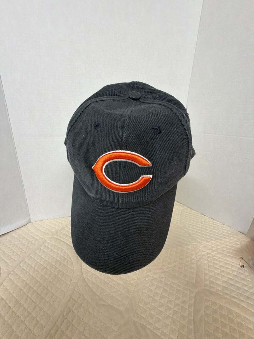 Reebok Chicago Bears NFL Adjustable Hat Cap Blue Orange
